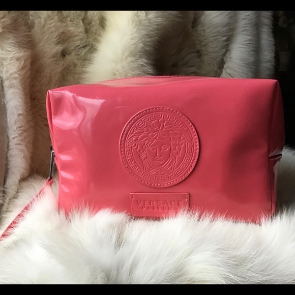 Versace Bags | Versace Pink Parfums Bag Size 9 X 55 X55 In | Poshmark
